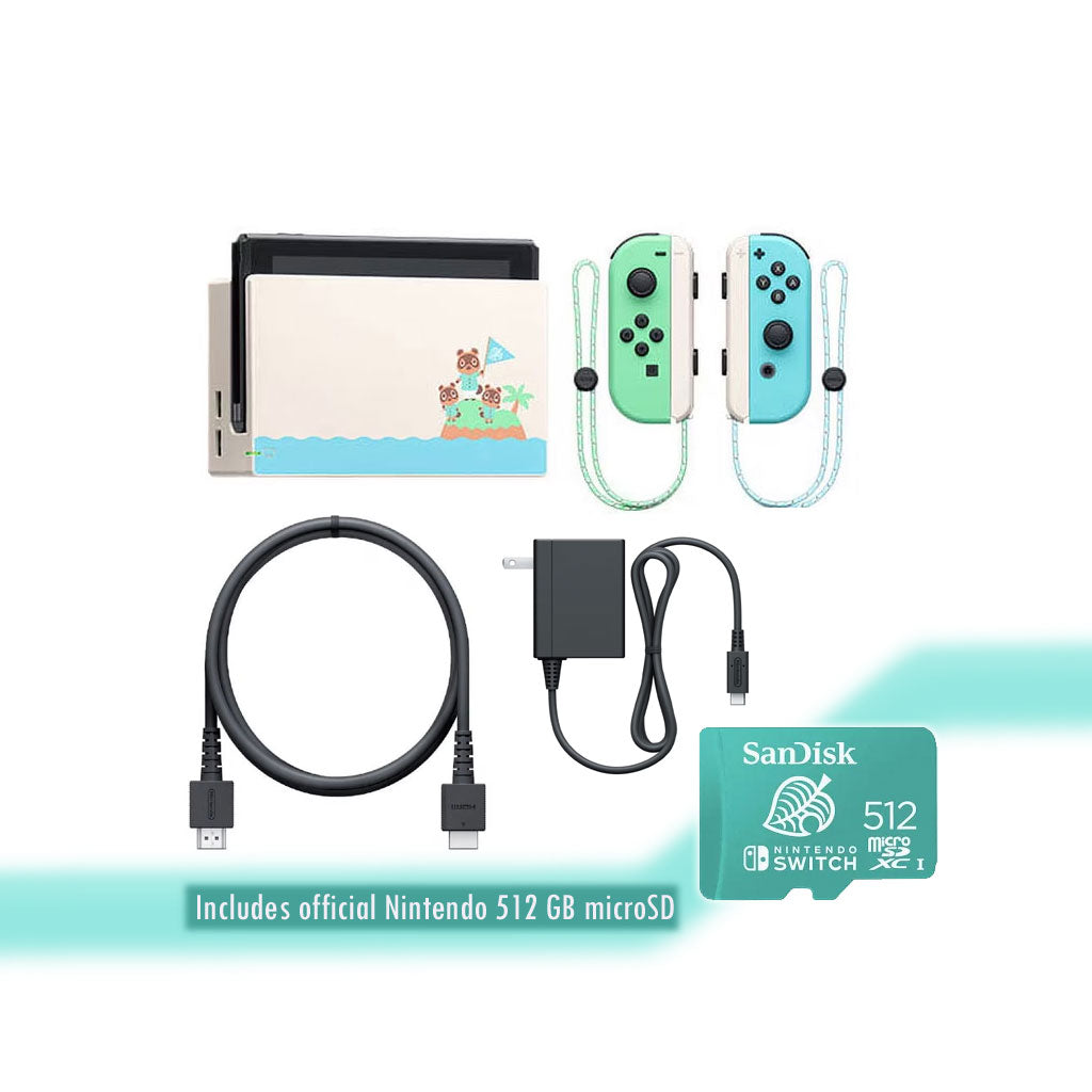 Fundraiser: Nintendo Switch Animal Crossing Console Bundle (used, donated)