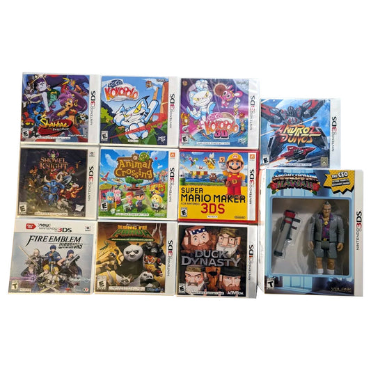 Fundraiser: Nintendo 3DS sealed games (new, donated)