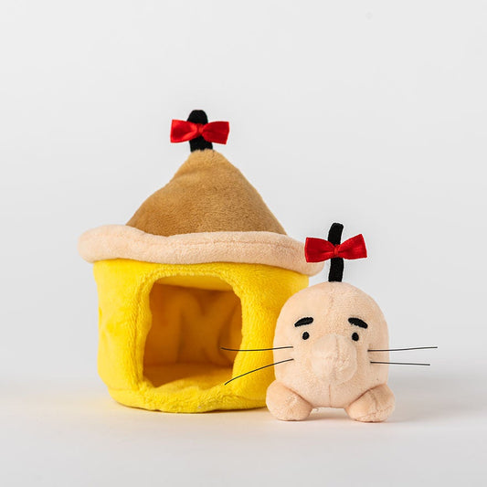 Fundraiser: EarthBound Mr. Saturn and Hut Plush (new, donated)
