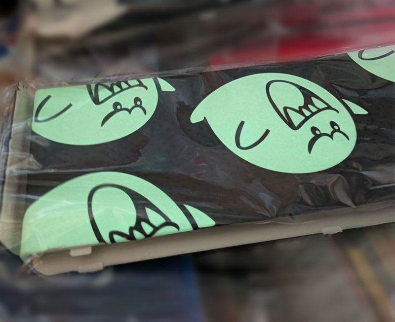 Fundraiser: Glow-in-the-dark 3DS Faceplates Boo (used, donated)