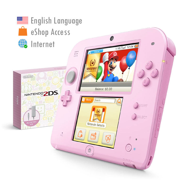 Fundraiser: Pink Nintendo 2DS (donated)