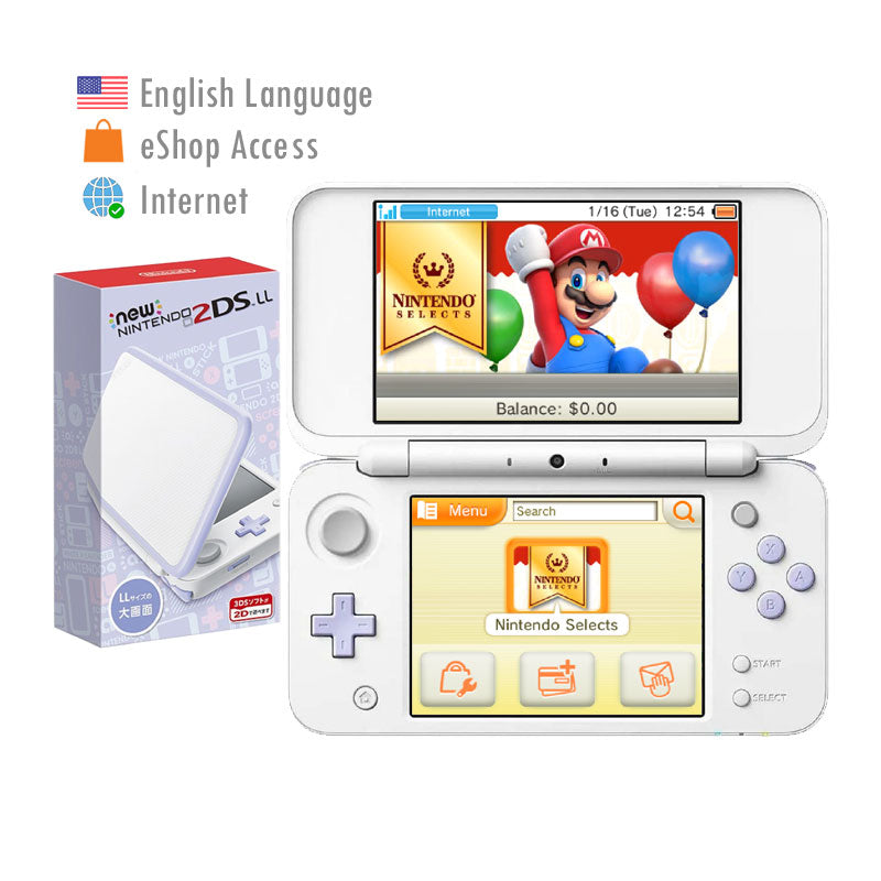 Fundraiser: Lavender New Nintendo 2DS XL (donated)