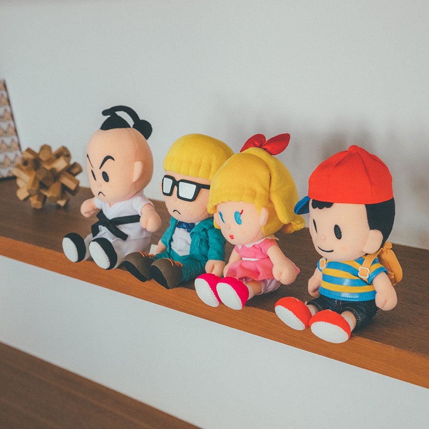 Fundraiser: EarthBound Chosen Four Plush Set (new, donated)